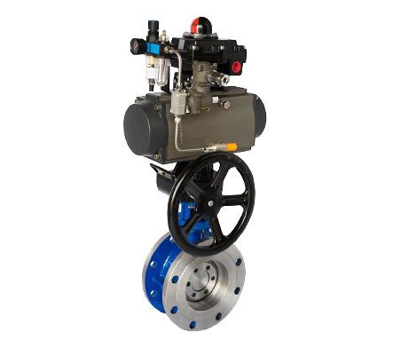 D643H氣動多層次硬密封法蘭蝶閥