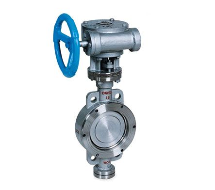 DT373蝸輪對夾式彈性硬密封蝶閥