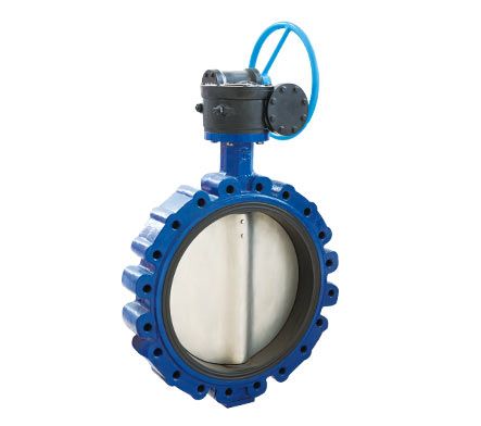 凸耳式全襯膠蝶閥